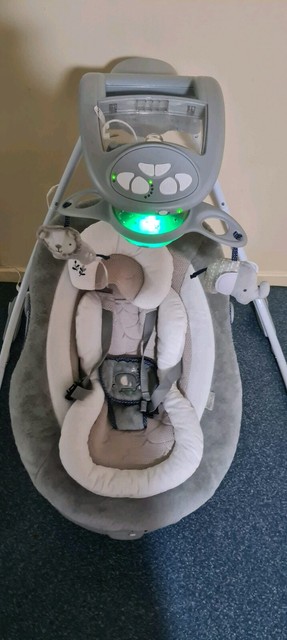 ingenuity dreamcomfort inlighten cradling swing & rocker